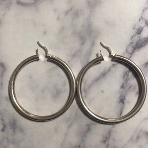 Sterling silver earrings.